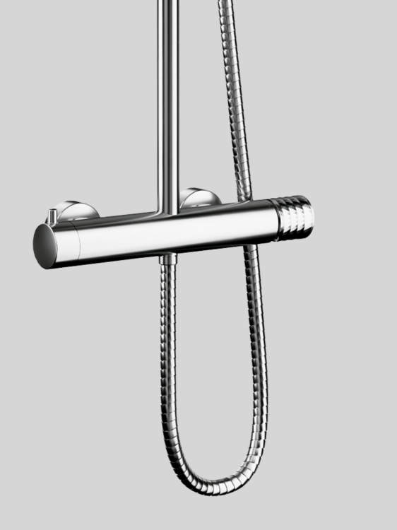 HELIOS kolumna prysznicowa Chrom