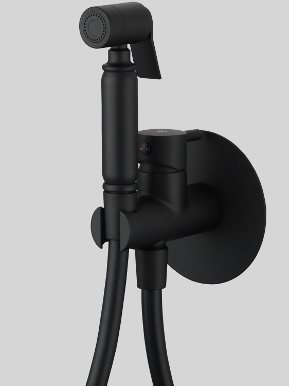Bateria bidetowa podtynkowa Black