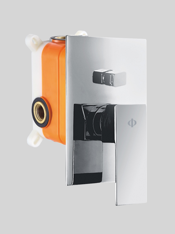 ORION zestaw prysznicowy podtynkowy z deszczownicą Chrom