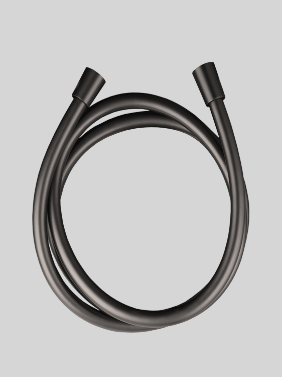 Wąż prysznicowy Gunmetal PVC