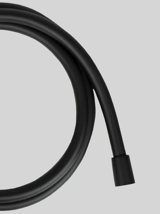 Wąż prysznicowy Black PVC 1