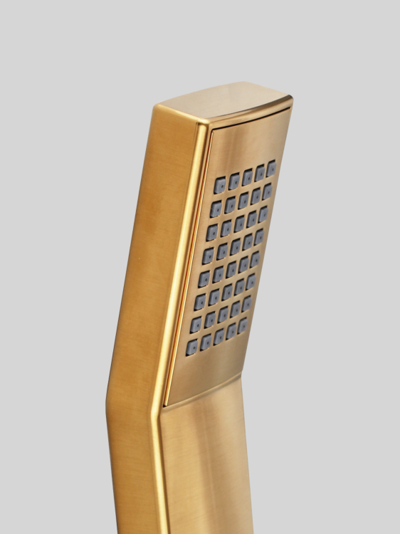 Słuchawka prysznicowa kwadratowa Gold PVD1