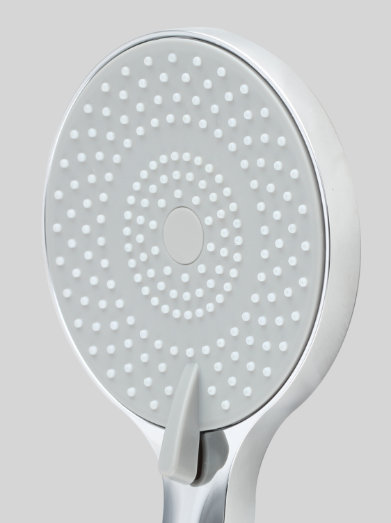 Słuchawka prysznicowa okrągła 3 funkcje Chrom