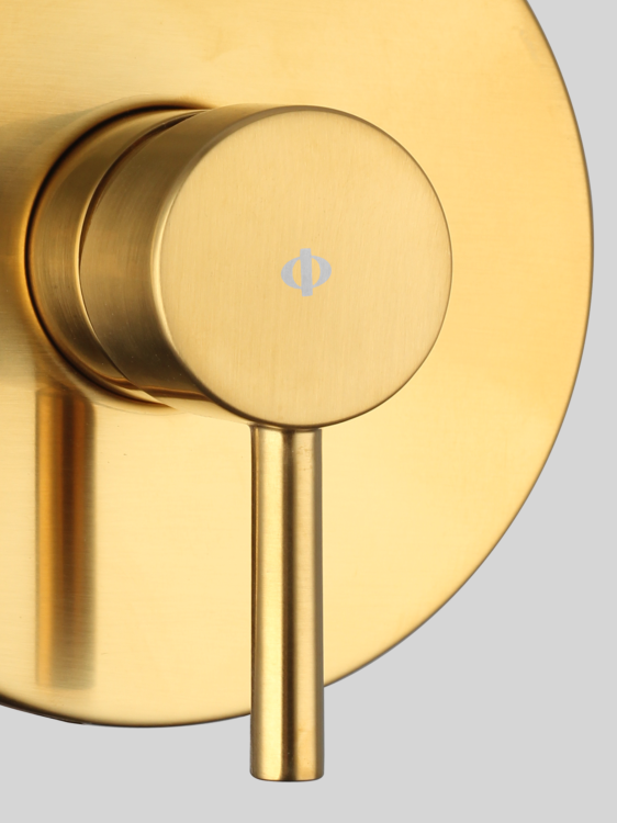 SIRIO bateria podtynkowa Gold PVD