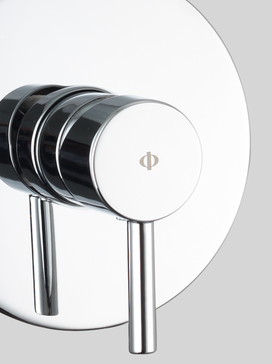 SIRIO bateria podtynkowa Chrom