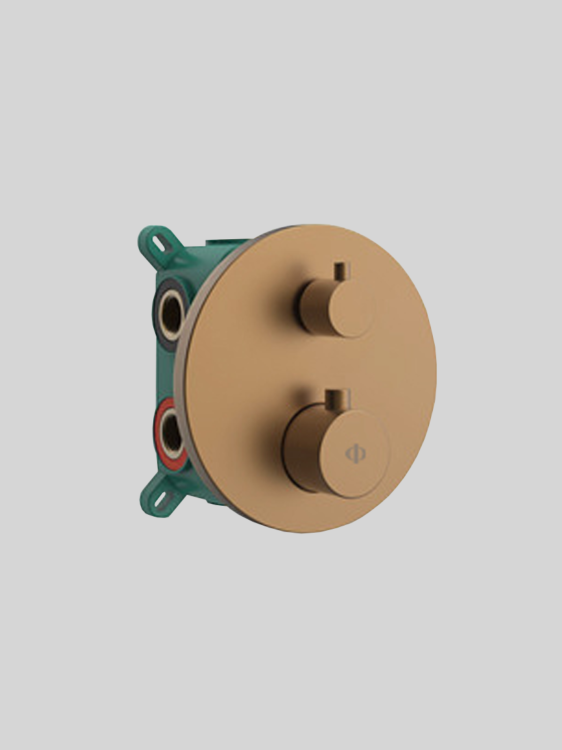 Bateria prysznicowa termostatyczna podtynkowa Copper PVD1