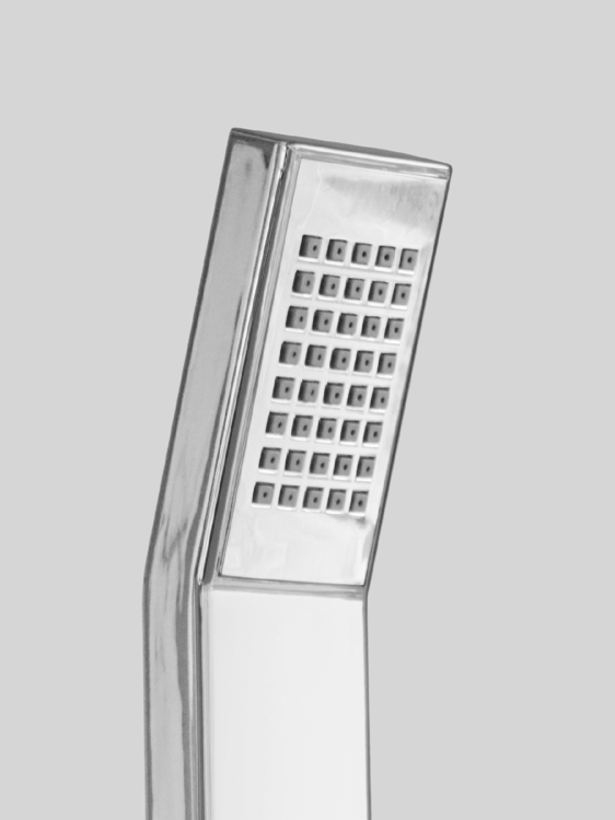 słuchawka prysznicowa kwadratowa chrom1