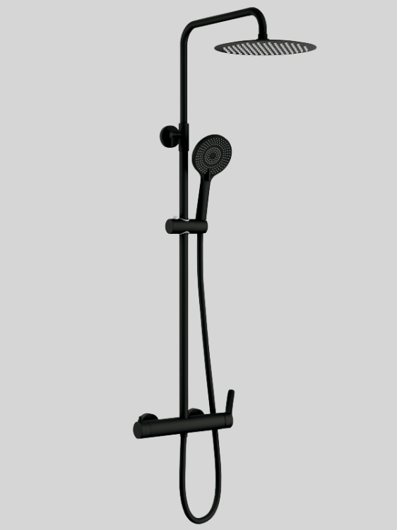 RHIO kolumna prysznicowa Black