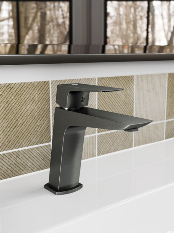 3150T_MARRIOT bateria umywalkowa niska GUNMETAL wizualizacja