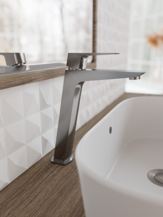 3154_MARRIOT bateria umywalkowa wysoka CHROM WIZUALIZACJA