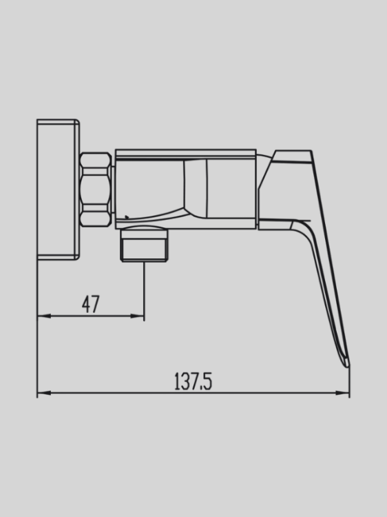 3153__MARRIOT bateria prysznicowa Chrom  WYMIAR.png