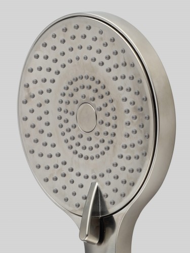 Słuchawka prysznicowa okrągła 3 funkcje Nickel PVD