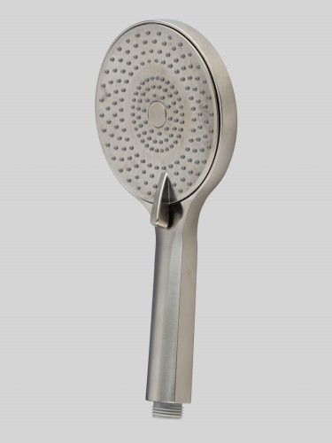 Słuchawka prysznicowa okrągła 3 funkcje Nickel PVD