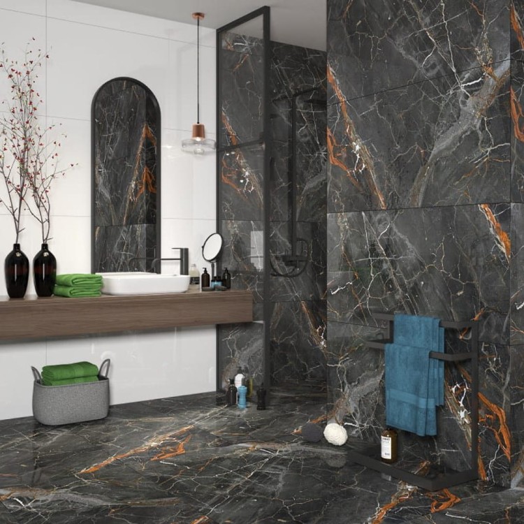 Płytka ścienna VANITY GREY POLER 60x120