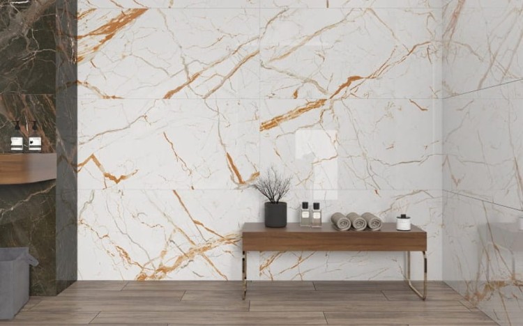 Płytka ścienna VANITY WHITE POLER 60x120