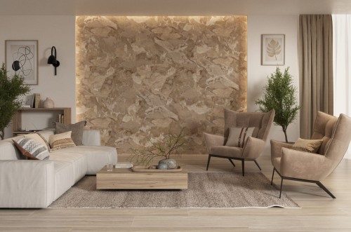 Gres szkliwiony POLENTA DESERT CARVING LAPPATO 60x120