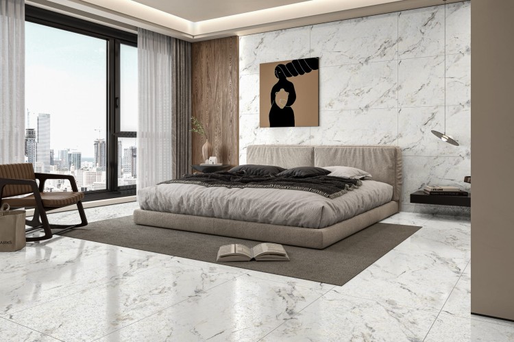 Gres szkliwiony THASSOS WHITE CARVING LAPPATO 60x120