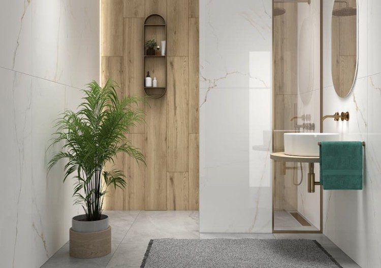 Płytka podłogowa LANCE WHITE POLER 60x120