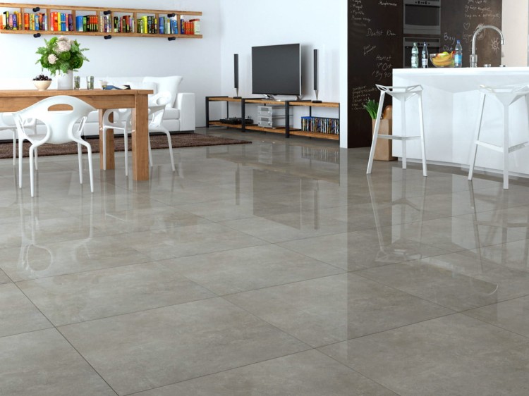 Gres szkliwiony GREY WIND DARK POLER 60x60