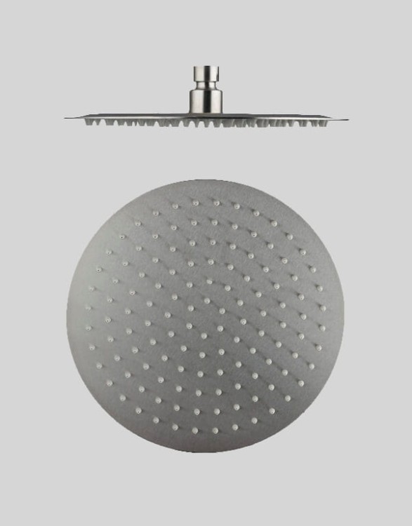 Zestaw prysznicowy termostatyczny podtynkowy z deszczownicą Nickel PVD