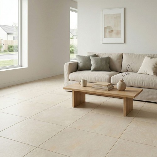 Płytka ścienno - podłogowa BLEND CREMA CARVING MAT 60x60