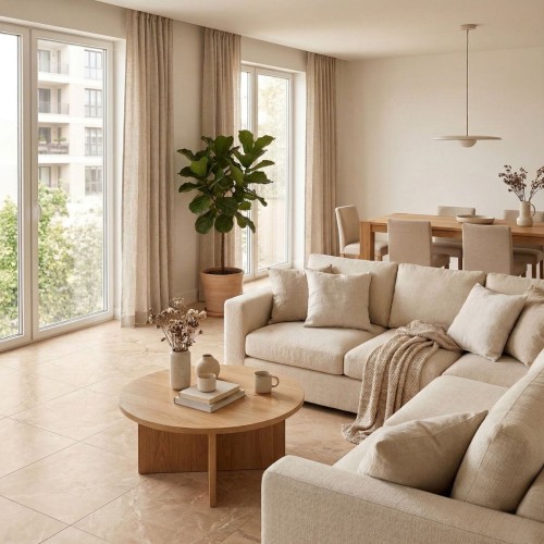 Płytka ścienno - podłogowa LONDON BEIGE EXPO CARVING MAT 60x60