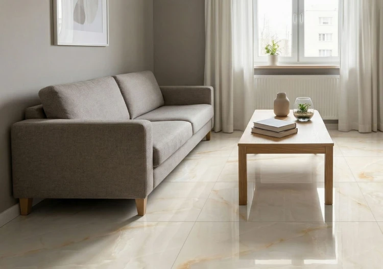 Płytka ścienno - podłogowa AURA ONYX GOLD POLER 60x120