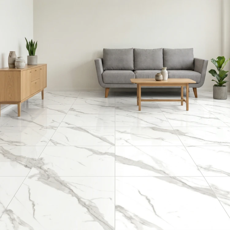 Płytka ścienno - podłogowa SCALA STATUARIO SUPER WHITE POLER 60x60