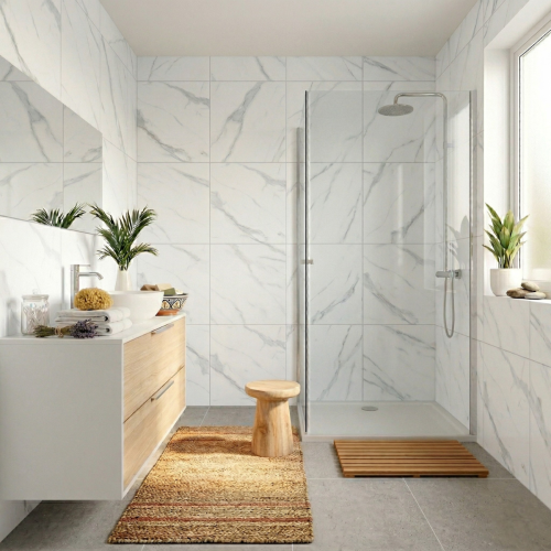 Płytka ścienno - podłogowa SCALA STATUARIO SUGAR LAPPATO 60x60