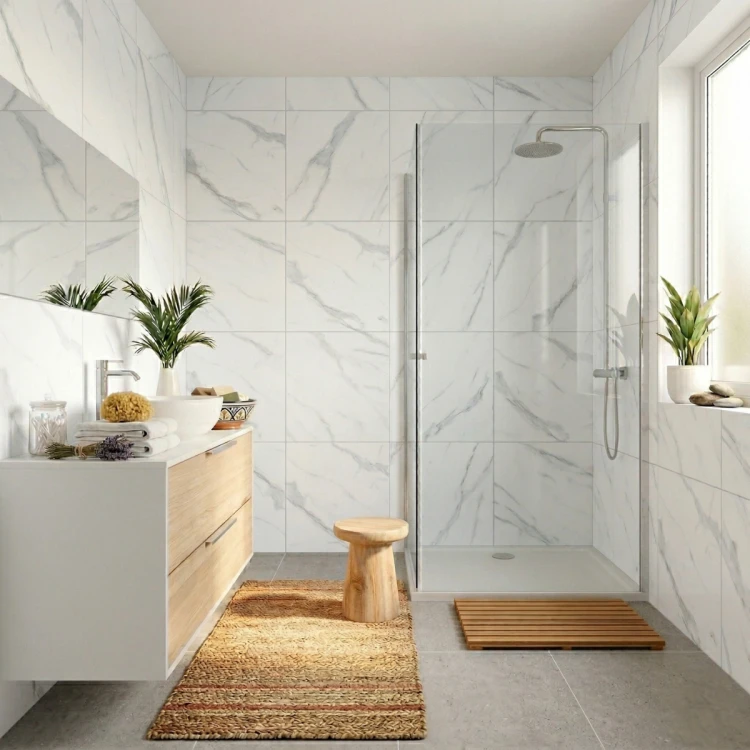 Płytka ścienno - podłogowa SCALA STATUARIO SUGAR LAPPATO 60x60