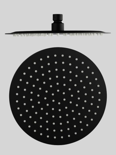 Głowica prysznicowa deszczownica 25cm Black