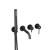 SIRIO bateria wannowa podtynkowa BLACK