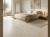 Gres ISEA SAND 60x120 w eleganckiej sypialni utrzymanej w ciepłej, neutralnej kolorystyce