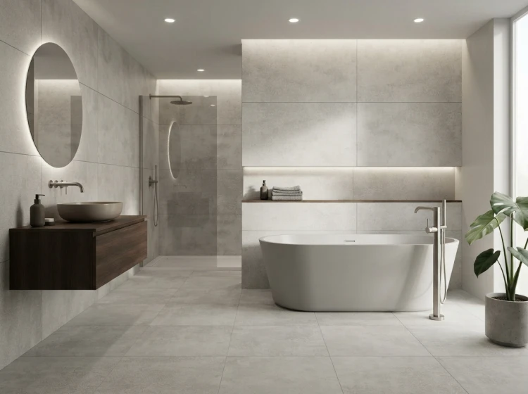 Gres szkliwiony PORTLAND BIANCO PRO 60x120