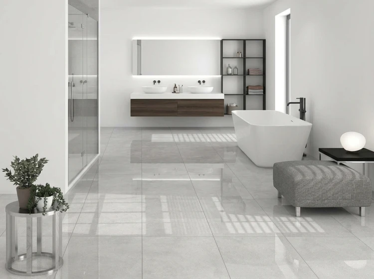 Gres szkliwiony PORTLAND SNOW PRO 60x60
