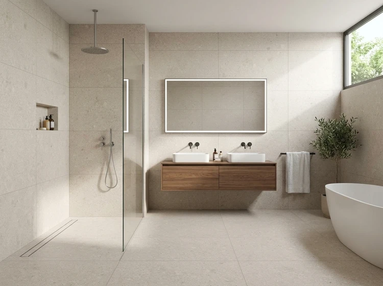 Gres szkliwiony BERGAMO MARFIL 60x120