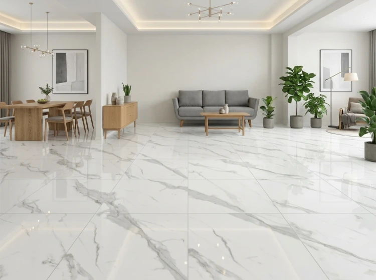 Płytka ścienno - podłogowa SCALA STATUARIO SUPER WHITE POLER 60x60