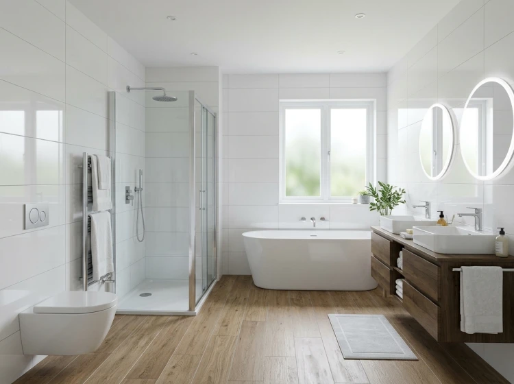 Płytka ścienna ALBA WHITE POŁYSK 30x60
