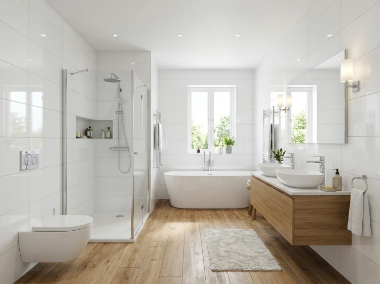 Płytka ścienna ALBA WHITE POŁYSK 30x60