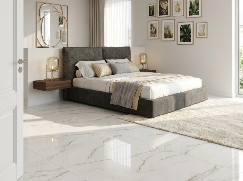 Płytka ścienno - podłogowa LINEA WHITE POLER 60x120