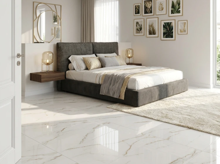 Płytka ścienno - podłogowa LINEA WHITE POLER 60x120