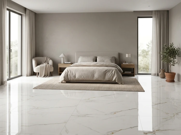 Płytka ścienno - podłogowa LINEA WHITE POLER 60x120