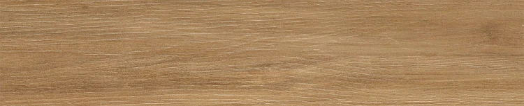 Zbliżenie na matową fakturę, ciepły odcień i naturalny rysunek słojów gresu drewnopodobnego ALESSANDRIA CAMEL 20x120