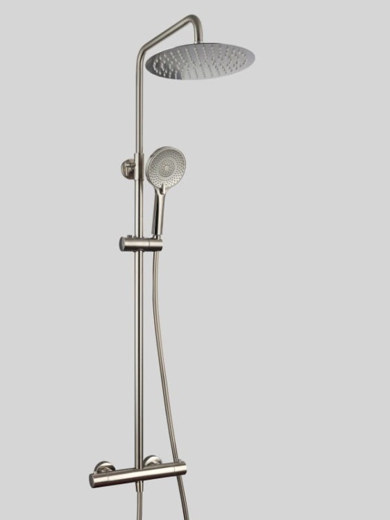 Kolumna prysznicowa termostatyczna Nickel PVD