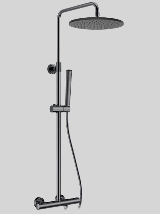 Kolumna prysznicowa termostatyczna Gunmetal