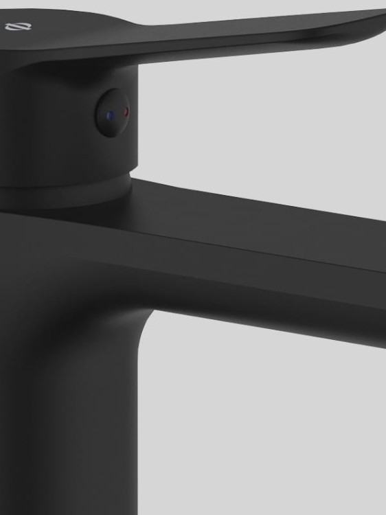 RHIO bateria umywalkowa wysoka Black1