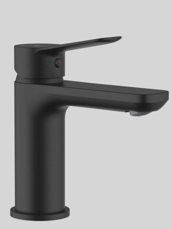 RHIO bateria umywalkowa niska Black