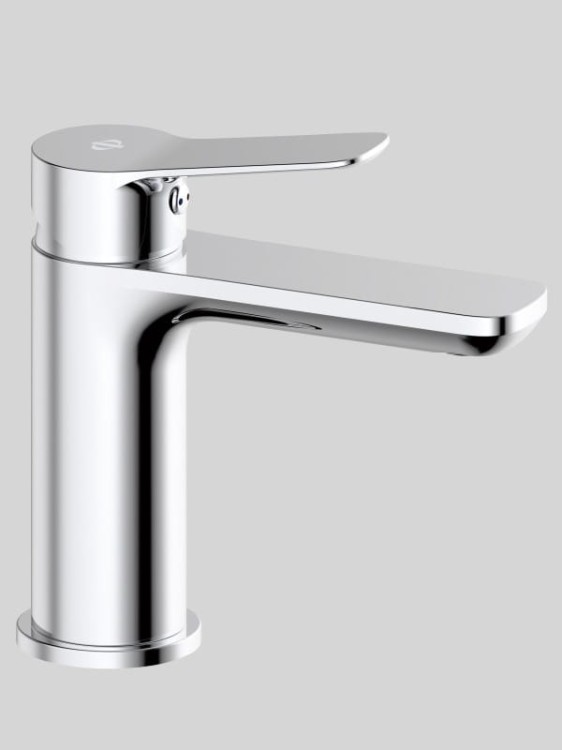 RHIO bateria umywalkowa niska Chrom