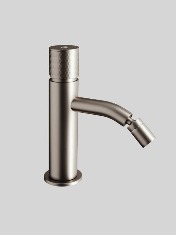 HELIOS bateria bidetowa Nickel PVD