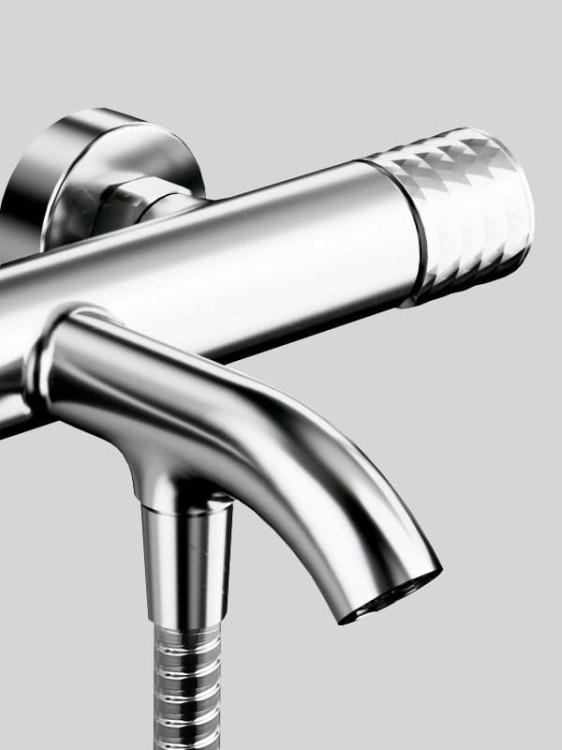 HELIOS bateria wannowa Chrom